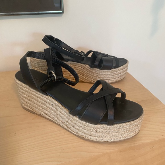 MINT & ROSE Cora Negro Espadrilles - Picture 3 of 4